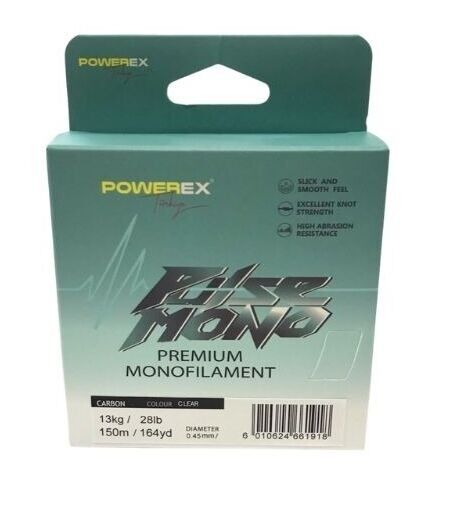 Powerex Pulse 150m Carbon Monofilament Misina