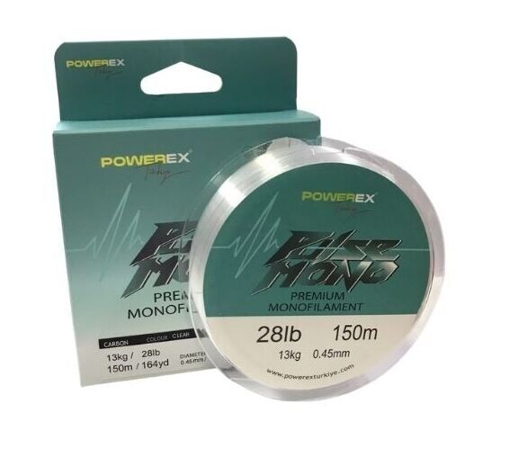 Powerex Pulse 150m Carbon Monofilament Misina