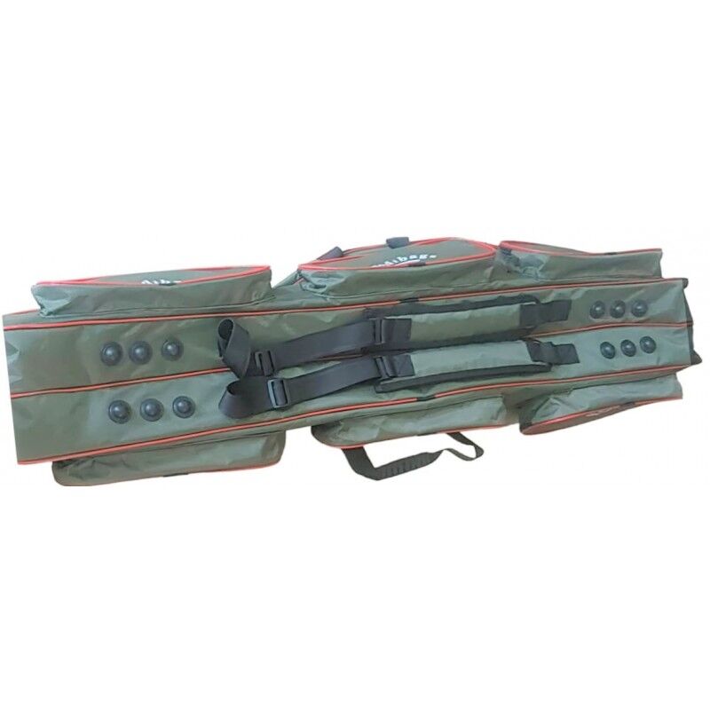 MODİBAGS 6 CEPLİ TAM KORUMALI 2 GÖZLÜ HAKİ OLTA ÇANTASI