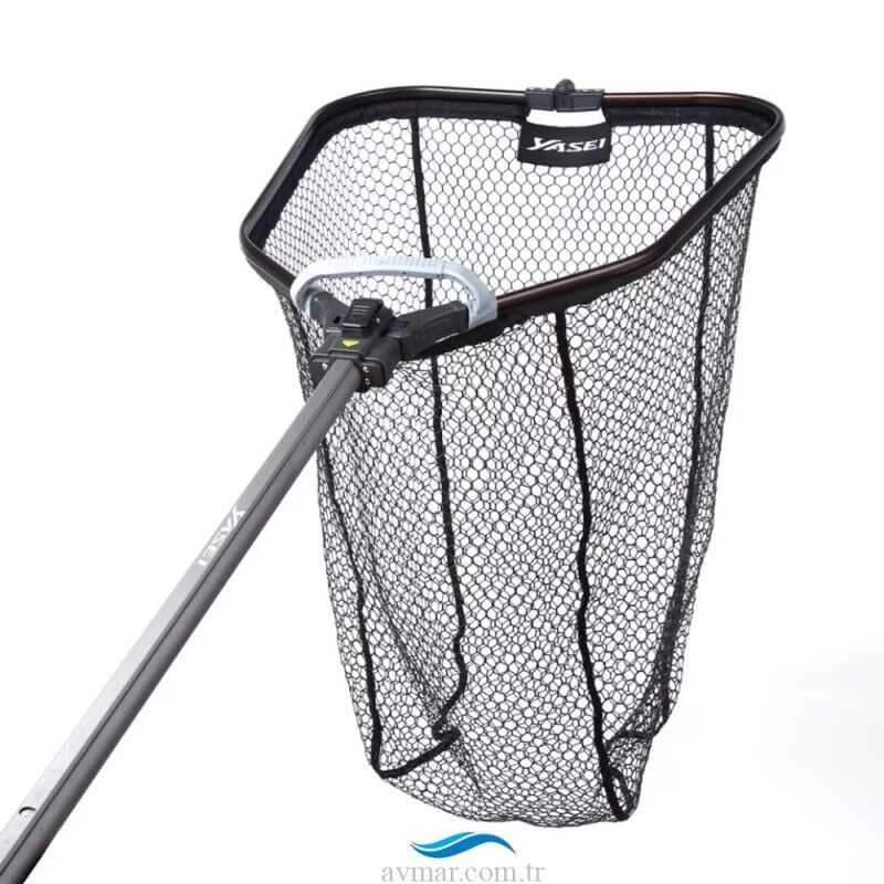 Shimano Yasei Foldable Rubber Net Medium Kauçuk Kepçe