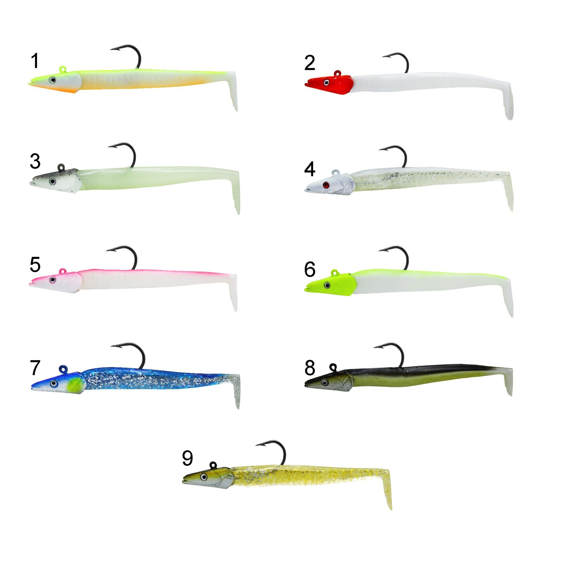 Captain 3071 Ultimate Sardine 12.5cm Levrek Silikonu 2'li Suni Yem