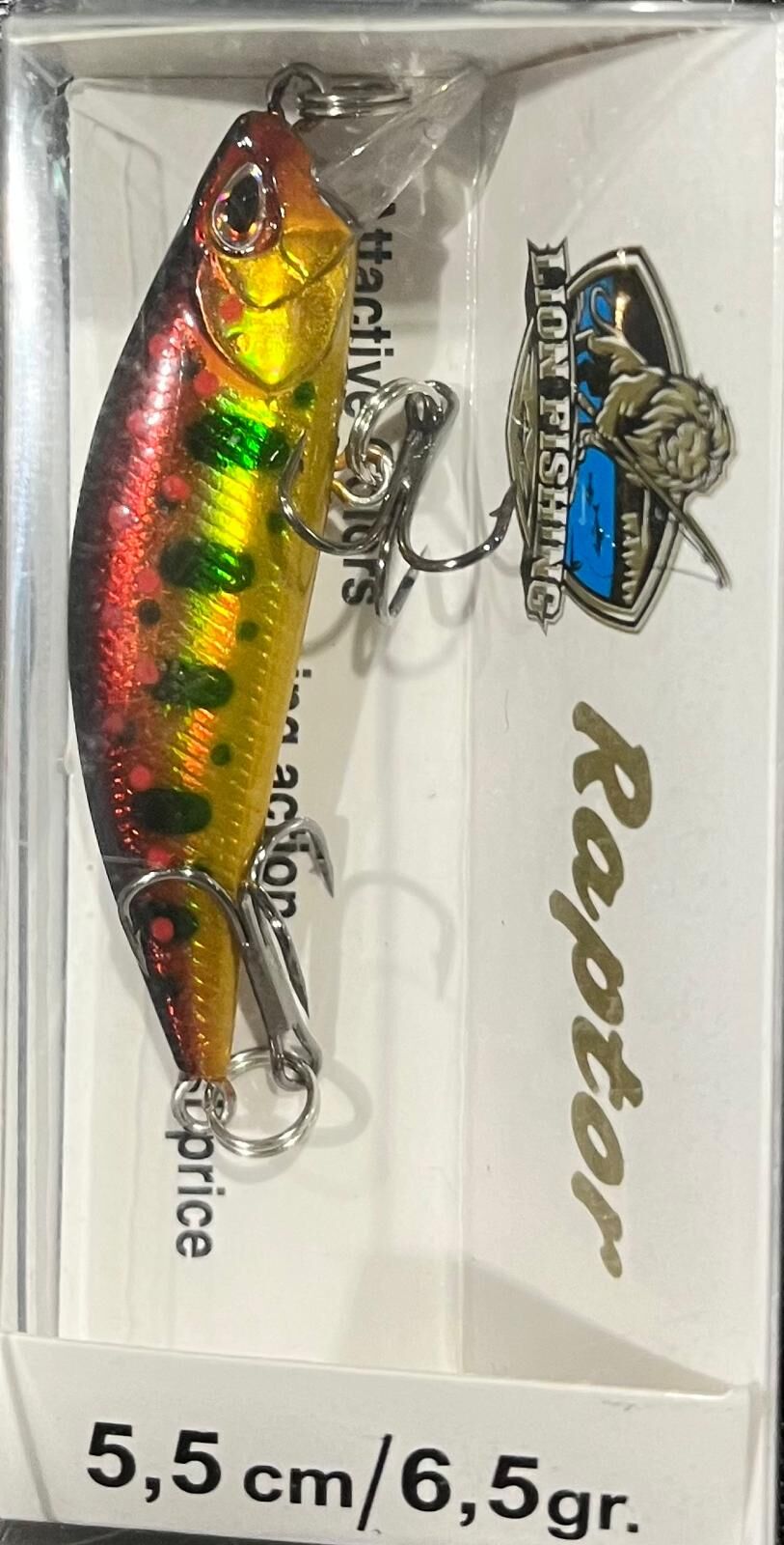 RAPTOR 5,5CM/6,5GR MAKET BALIK