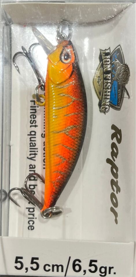 RAPTOR 5,5CM/6,5GR MAKET BALIK