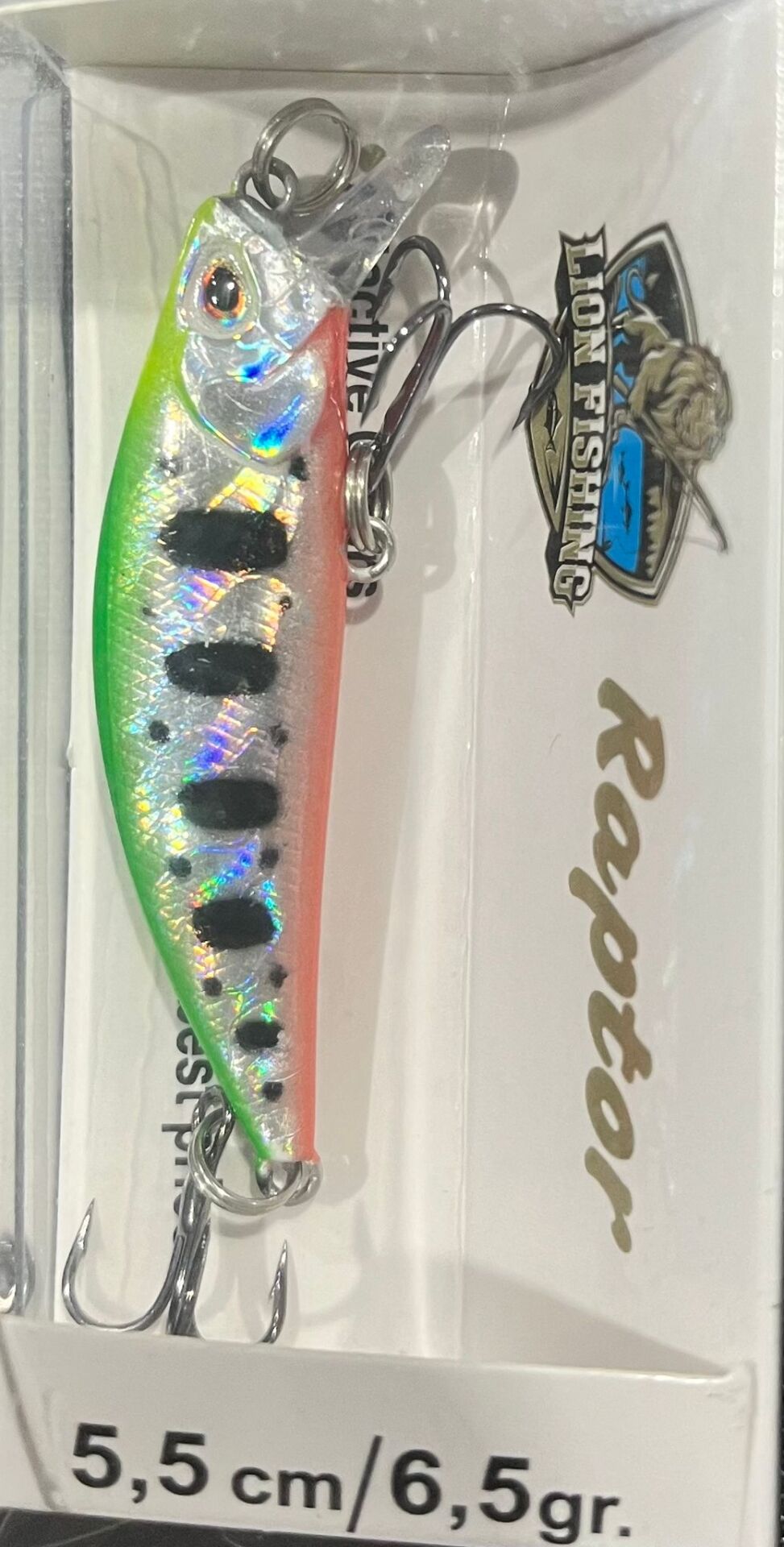 RAPTOR 5,5CM/6,5GR MAKET BALIK