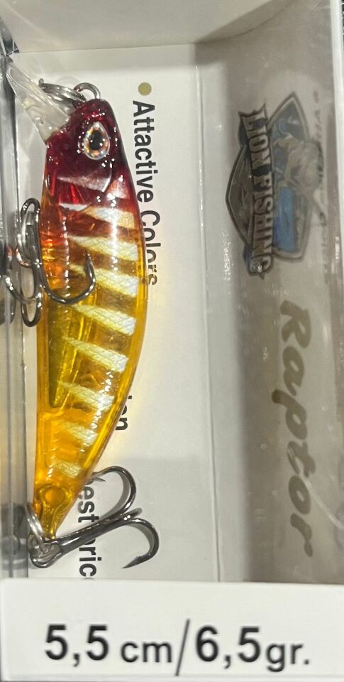 RAPTOR 5,5CM/6,5GR MAKET BALIK