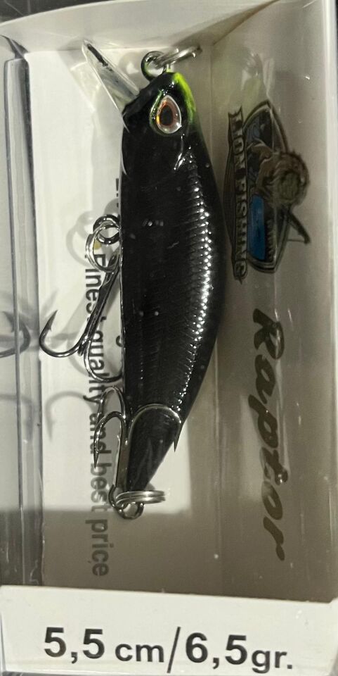 RAPTOR 5,5CM/6,5GR MAKET BALIK