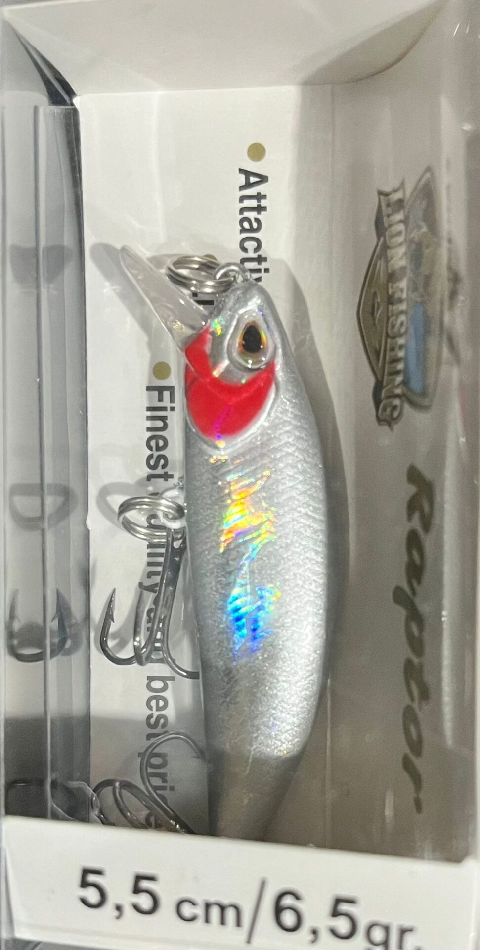 RAPTOR 5,5CM/6,5GR MAKET BALIK