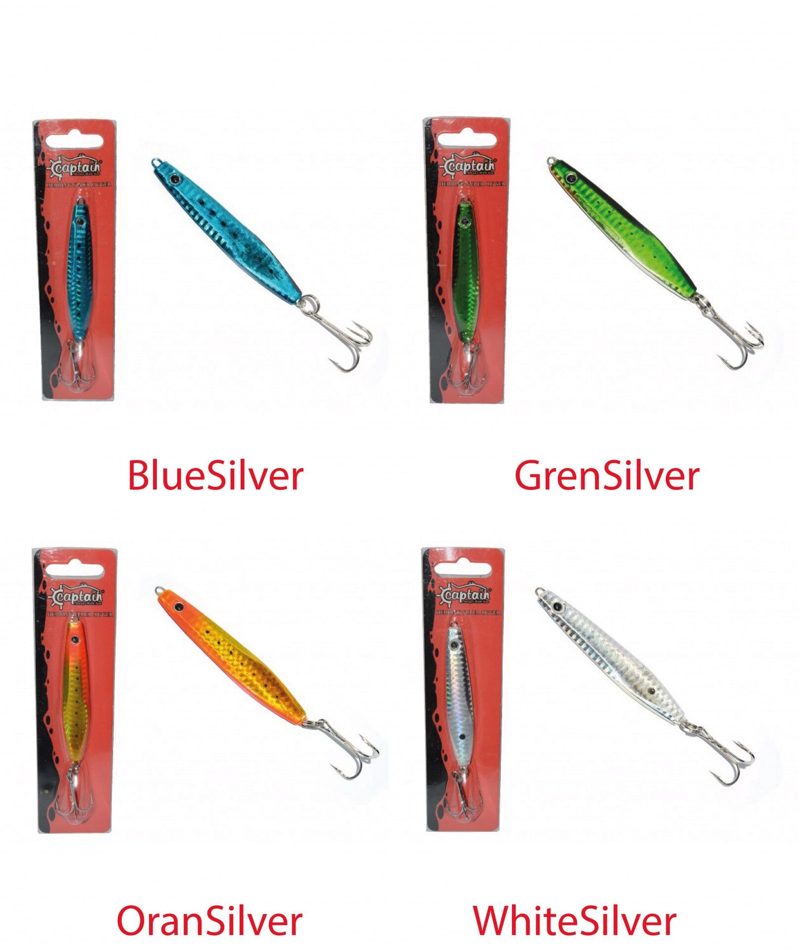 Captain  Herring Süper Jigger 60gr Light Jig Suni Yem