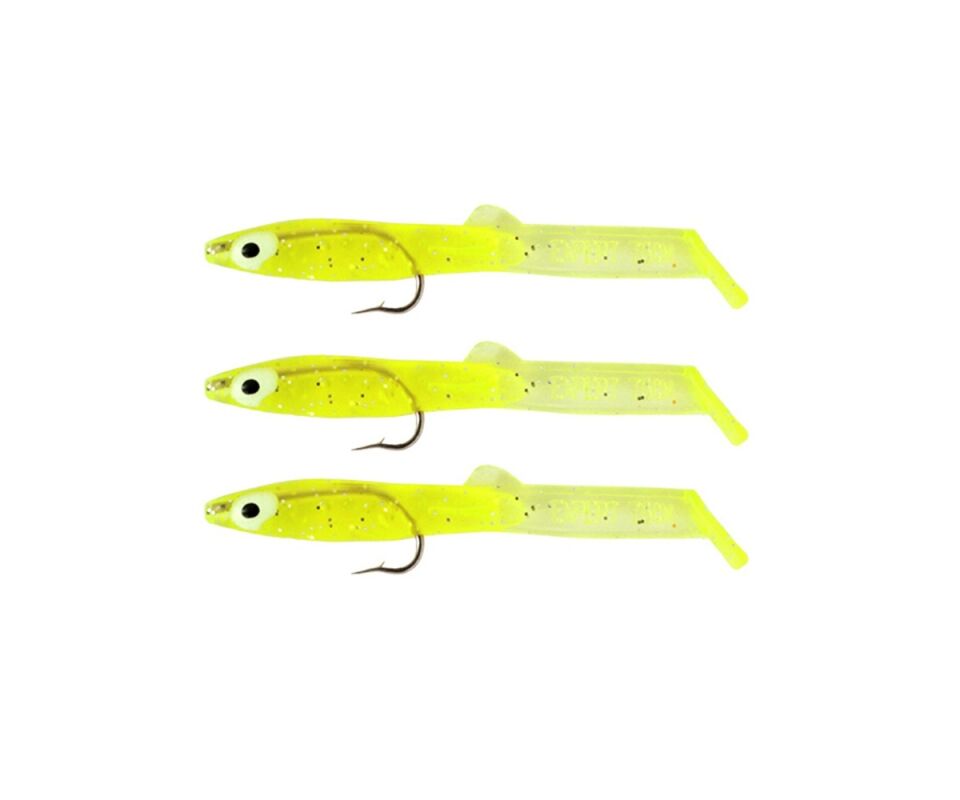 Captain  Eel Fish 5cm Silikon Zargana Suni Yem 3'lü Paket