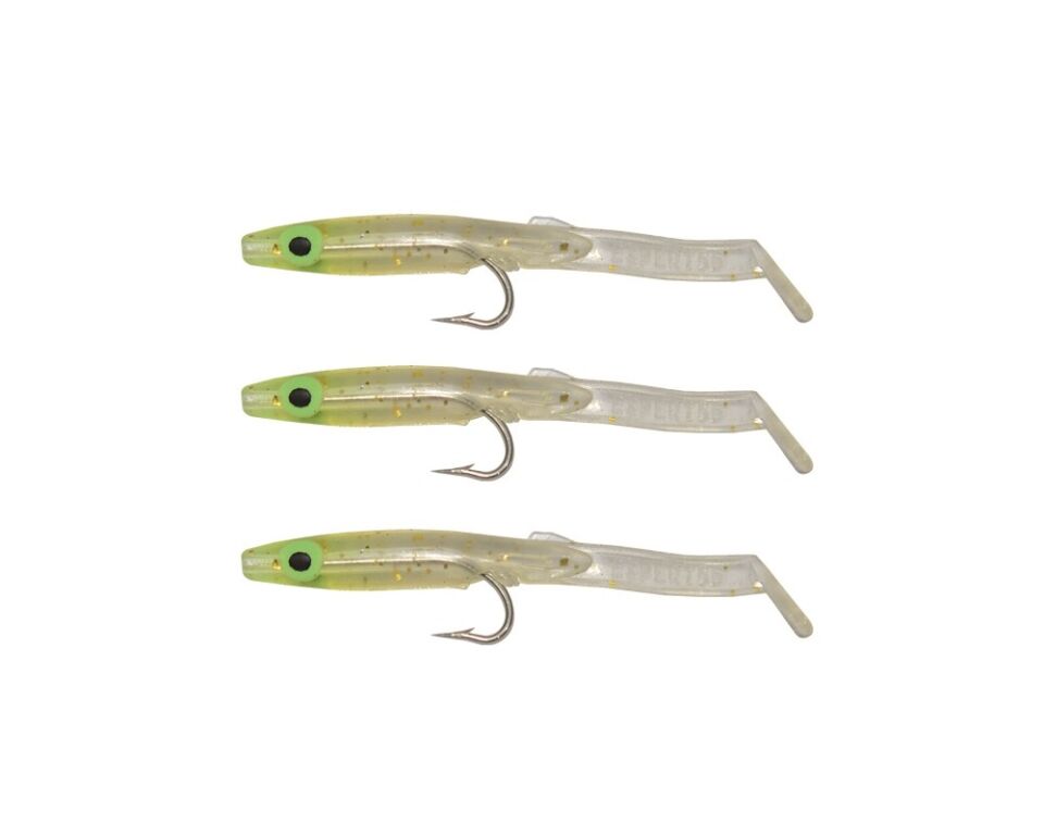 Captain  Eel Fish 5cm Silikon Zargana Suni Yem 3'lü Paket