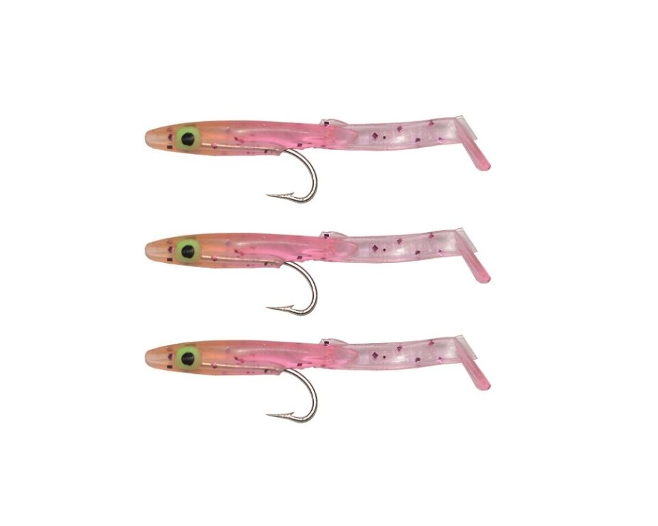 Captain  Eel Fish 5cm Silikon Zargana Suni Yem 3'lü Paket