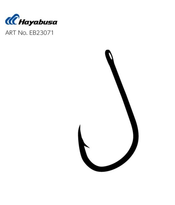 Hayabusa HSOI 230 Delikli Papağan Olta İğnesi 7'li Paket Black Nikel