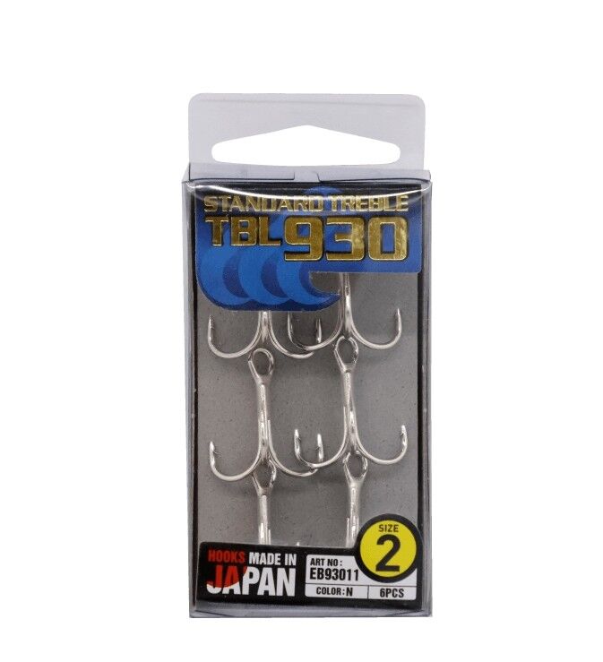 Hayabusa TBL 930 Üçlü İğne Premium 6'lı Paket Nikel