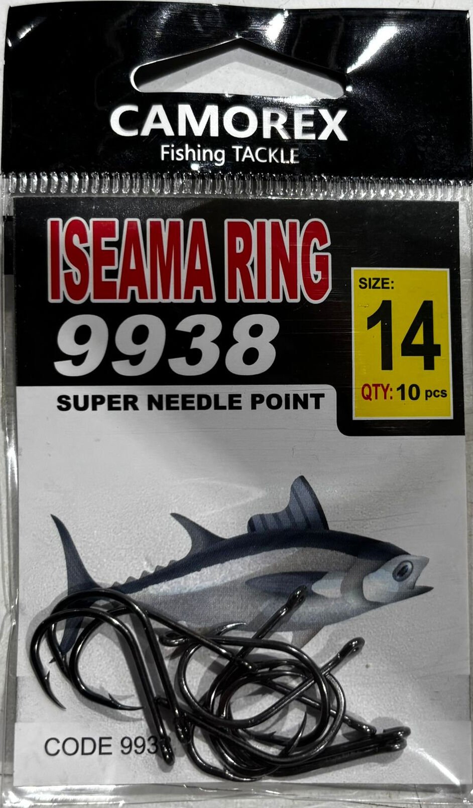 Camorex 9938 Delikli Çelik Iğne 10LU