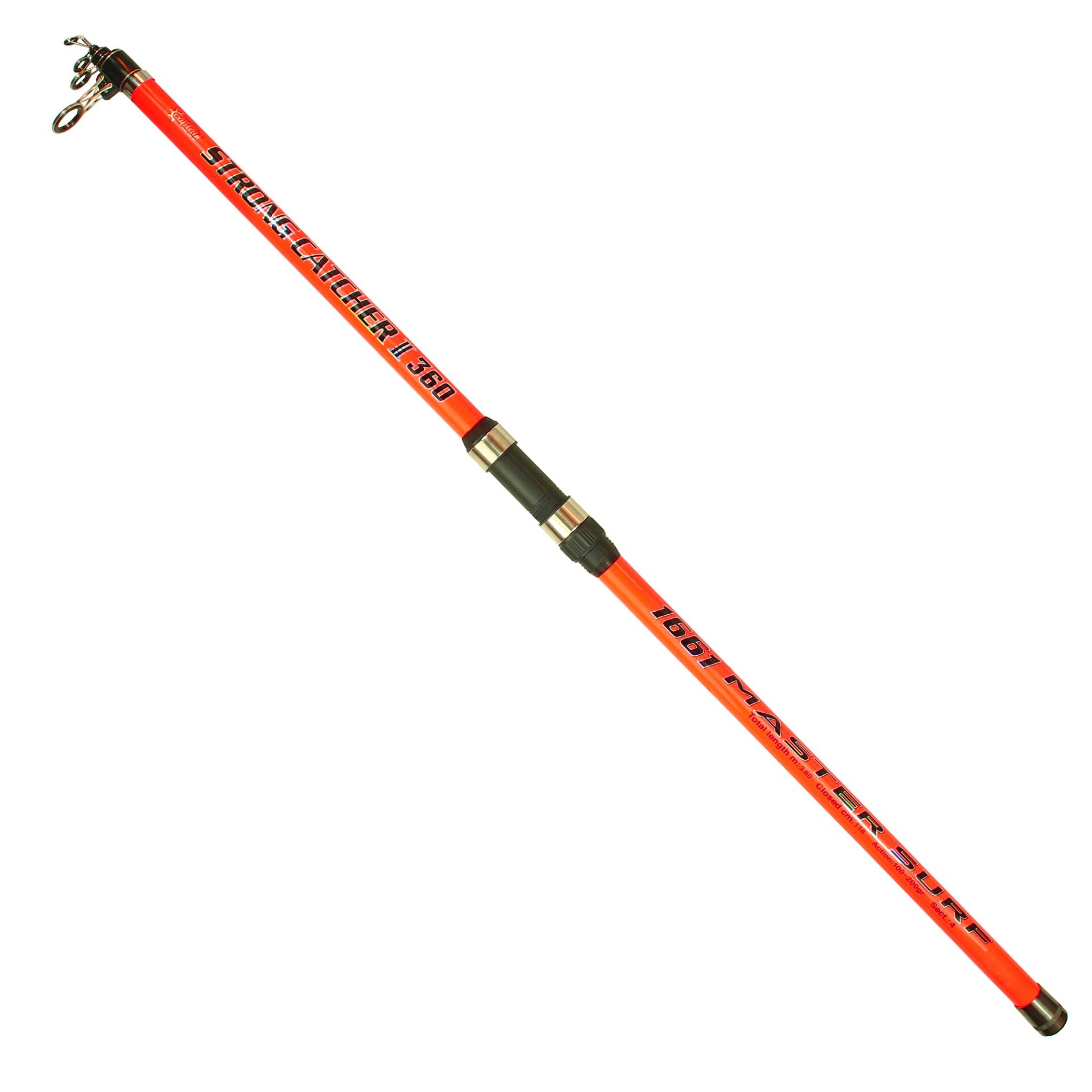 Captain Strong Catcher Tele Surf Kamış 100-200gr Atar 12C-S1661-360