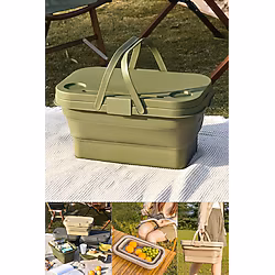 Sehpalı katlanabilir piknik sepeti